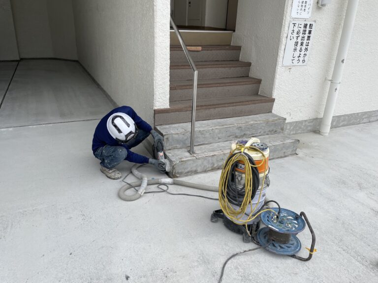 マンション/階段研磨